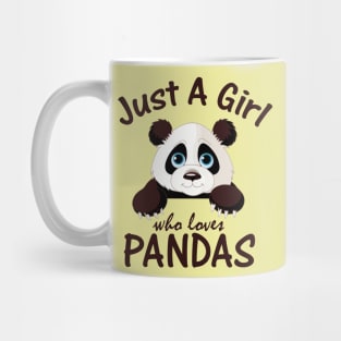 Just A Girl Who Loves Cute Animal Bear Mug